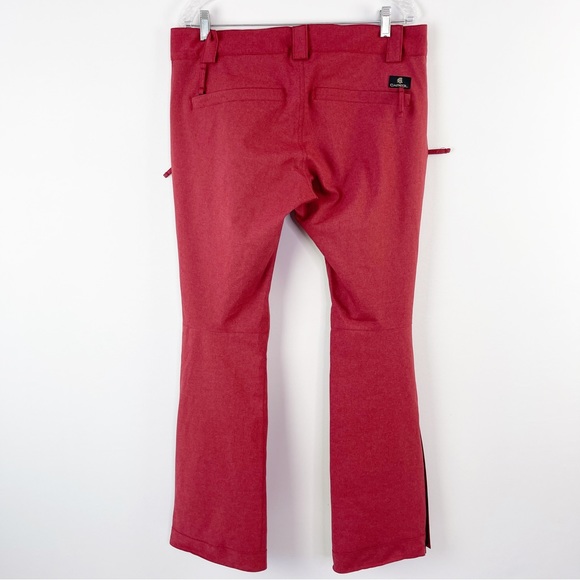 Cappel Ride Snowboards Strata HD 10 Burnt Red Women's Snowboarding Pants Size L - Picture 7 of 11